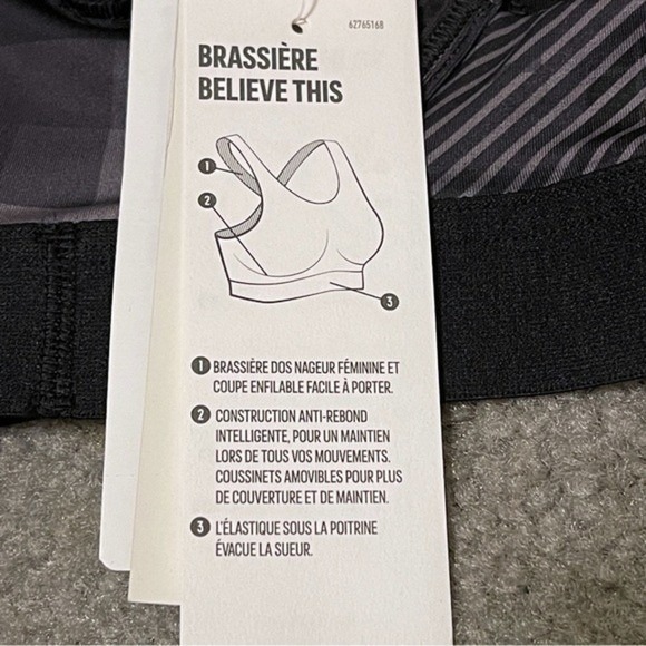 Adidas x Peloton Digi Motion HEAT.RDY Believe This Bra Graphic Print XS NEW - Picture 6 of 16